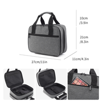 Sac à outils d'électricien, sac organisateur d'outils polyvalent, étui pour multimètre, testeur de prise