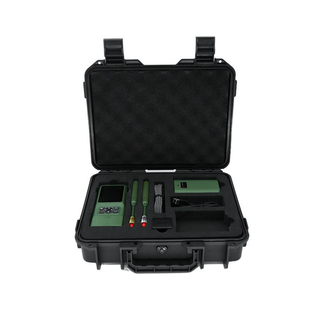 Hot Sale Portable Handheld UAV Detection Team Equipment 100MHz-8GHz H18 1-2km Drone Detection System