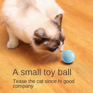 Jouet électrique intelligent pour chat à entraînement par gravité, boule roulante en plastique, résistant aux morsures, anti-construction, artefact exclusif pour chats. - Product Image 4