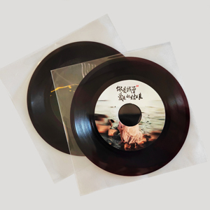 3 Inch Khuyến Mãi Nhạc Âm Thanh Tùy Chỉnh LP Nhỏ Màu Đen Cho Máy Ghi Âm Nhà Sản Xuất Ép Đĩa Vinyl - Product Image 2