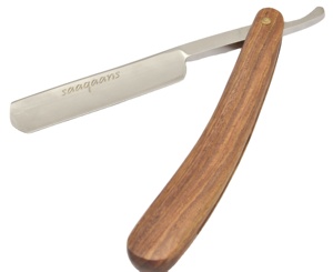 Chất Lượng Cao Bằng Gỗ Cạo Râu Dao Cạo Lưỡi Sắc Nét Mens Cạo Râu Thẳng Dao Cạo <span class=keywords><strong>Titan</strong></span> Gỗ Xử Lý Thép Miễn Phí Oem Biểu Tượng Dao Cạo - Product Image 6