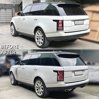 Phares, feux arrière et kits de carrosserie de qualité supérieure pour Landrover Range Rover Vogue 2013-2017 L405, mise à niveau vers le style SVA 2018-2022