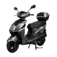 Scooter à essence puissant Ling 125cc avec frein à disque avant et frein à moyeu arrière pour les trajets urbains