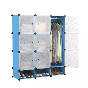 경제 및 휴대용 저장 캐비닛 옷 걸이 옷장 방 저장을 위한 휴대용 옷 옷장 - Product Image 6