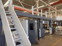 Línea de Producción de Cartón Corrugado de 3, 5 y 7 Capas/Máquina para Fabricar Cajas de Cartón/Máquina de Embalaje Corrugado