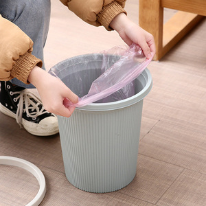 Disposable Colored Garbage Bags M Size 5 Roll Pack For Home Office Kitchen Bathroom Split Type - Product Image 2