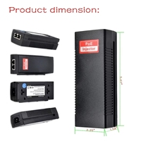 SDAPO PSE90G Factory Direct 48V 90W IEEE802.3af/at/bt Gigabit PoE Injecteur Ethernet et Modules de Communication
