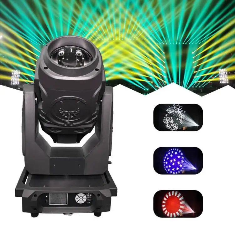 Foco de luz Beam 3 en 1 para escenario, lámpara de cabeza móvil de alta calidad, de 380W, 500W y 400W, con DMX512, para DJ, clubs, discotecas y eventos, 380W