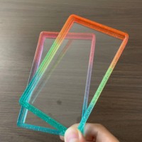 Pelindung Kartu Graded PSA, Panel Transparan, Penutup Bumper Warna Campur untuk Kartu Graded, Tersedia, Pengiriman Cepat