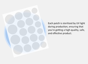 Mạnh mẽ cứu trợ ngứa dính dán chống ngứa dừng ngứa miếng đệm làm giảm sưng hydrocolloid vô hình muỗi Bug cắn - Product Image 6