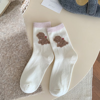Chaussettes jetables en tricot pour femmes, légères, respirantes, anti-humidité, en coton pour l'automne