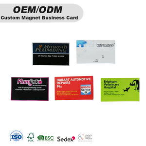 Güçlü Mıknatıslı Baskılı <span class=keywords><strong>PVC</strong></span> Manyetik Etiketler Kesilmiş Kartvizit Buzdolabı Mıknatısı Parlak Kaplama ile Profesyonel Tanıtım İçin - Product Image 1