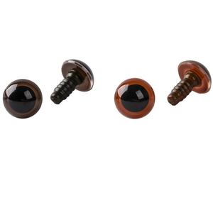 Composants de jouets en <span class=keywords><strong>peluche</strong></span> de haute qualité, <span class=keywords><strong>yeux</strong></span> de sécurité en plastique, <span class=keywords><strong>yeux</strong></span> de sécurité marron peints en cristal transparent pour amigurumi DIY - Product Image 6