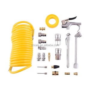 Kit de Manguera de Aire de Retroceso de PU de Alto Flujo Tipo UE de Jin Nuo Japón, Boquilla en Estado Nuevo, Kits de Accesorios para Herramientas, Conector, Kit de Pistola de Aire, Tipo de Tubería - Product Image 5