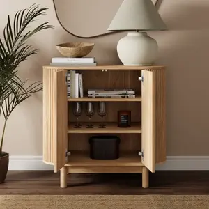 ארון בר סלון קטן עם מחסנים ומדפים קפה ויין יין - Product Image 2