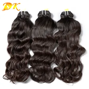 Extensions de cheveux naturels Remy ondulées indiennes, di, cheveux humains vierges, couvrant les cuticules, nouvelle collection 2020