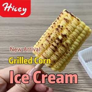 Helado de Maíz Asado Hicey, Nuevo, con Granos de Maíz Reales, Helado de Maíz 2D - Product Image 1