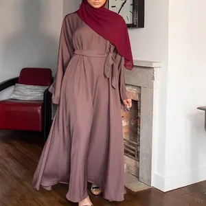 Muslim Kaftan Long Dress Women Abaya Dubai Caftan Marocain Turkey Islamic Clothing Robe Longue Femme Musulmane Vestidos Largos