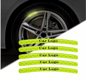 Pegatina Reflectante Duradera <span class=keywords><strong>de</strong></span> Grado EGP con Material <span class=keywords><strong>de</strong></span> Vinilo Resistente, Señal <span class=keywords><strong>de</strong></span> Advertencia, Pegatinas Reflectantes para Ruedas - Product Image 1