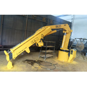 Chinesische Fabrik Schiffs kran 5 Tonnen <span class=keywords><strong>Marine</strong></span> Deck Kran Boot Heb ekrane - Product Image 5