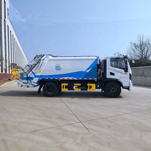 รถบรรทุกขยะติดเครนด้านหลัง Dongfeng 4X2 จากโรงงานจีน สำหรับการกำจัดขยะในเขตเทศบาลและการทำความสะอาดสิ่งแวดล้อม - Product Image 2