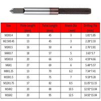 XYC YC-200 Metrischer Extrusions-Gewindebohrer Premium-Beschichteter Ölkanal-Gewindeformer für Edelstahl 304 316 CNC-Werkzeugmaschinen
