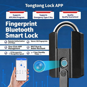 Tlock ip67 वाटरप्रूफ स्मार्ट पैडलॉक-ब्लूटूथ, रिमोट कंट्रोल ऐप, होम स्टोर का उपयोग - Product Image 5