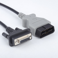 Cable OBD OBDII de 16 Pines Macho a DB26 Hembra, Cable OBD2 a DB de 26 Pines