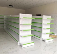 Scaffali Moderni in Metallo Resistente per Negozi, Espositori a Gondola per Supermercati, Produzione e Vendita all'Ingrosso dalla Cina