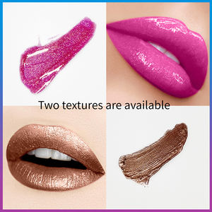 Logo privato lucidalabbra ad alta lucentezza <span class=keywords><strong>volumizzante</strong></span> luccicante rossetto vegano idratante diamante metallizzato brillante Glitter liquido <span class=keywords><strong>lucido</strong></span> - Product Image 4