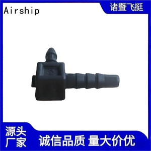 Raccord rapide en T en plastique pour ligne de carburant, compatible avec les tubes en caoutchouc et en nylon, pièces automobiles - Product Image 2