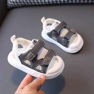 Nouvelles sandales d'été pour bébés et jeunes enfants, chaussures de sport décontractées à semelle souple pour garçons et filles, idéales pour la plage - Product Image 2