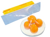 Film étirable en PVC de qualité alimentaire personnalisé pour l'emballage des fruits, film plastique en rouleau pour l'emballage