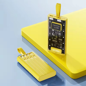 Nouvelle Arrivée Portable Batterie Externe Meilleur Mobile <span class=keywords><strong>Powerbank</strong></span> 10000mAh <span class=keywords><strong>20000mAh</strong></span> Chargeur Charge Rapide Transparent Power Banks - Product Image 6