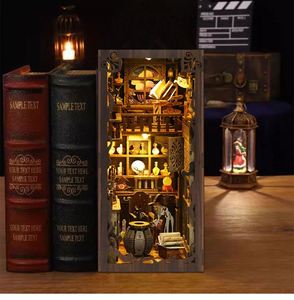 Décoration de maison et de bureau pour anniversaire et Pâques, nouvelle maison de poupée, puzzle 3D, monde magique, jouet DIY en bois - Product Image 6