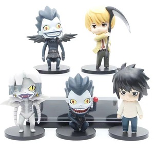 Death Note Ryuk Light Yagami PVC Figurines Modèle 5 Pièces Ensemble avec Rem Anime Inspiré Dessin Animé Jouets Parfait Cadeau de Collection - Product Image 1
