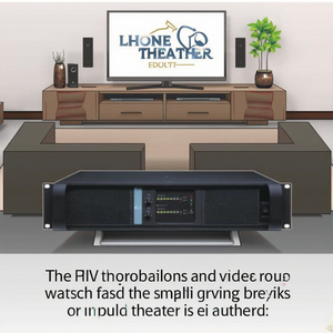 Chuyên nghiệp 2U kênh kép khuếch đại công suất thanh phòng họp giai đoạn khuếch đại nhà - Product Image 5