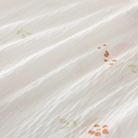 Traje de Casa para Bebé, Tela Ultrafina Arrugada, Pantalones de Verano para Niños, Traje Holgado de Aire Acondicionado para Bebé, Camiseta