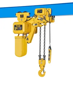 10Ton Xe Đẩy Thấp Khoảng Không I-Beam Đường Sắt Điện Overhead Crane Palăng