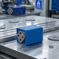 Módulo Elástico de Resorte de Goma Serie DR de ROSTA, Soporte Amortiguador de Vibraciones para Transportadores Industriales, en Stock, Alternativa a TECNIDEA