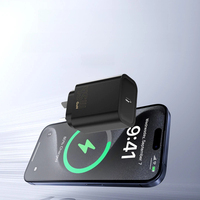 Cargador Rápido GaN PD de 45W con Enchufe AU, Adaptador de Carga Rápida con Puerto Tipo-C Único, Cargador Personalizado de Fábrica para Teléfonos y Tabletas