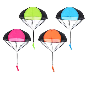 ROXGOCT Factory Wholesale Unisex Outdoor Flying Toy Mini Soldier Parachute Toys Hand <b>Throwing</b> Colors Made Durable Plastic for - Product Image 1