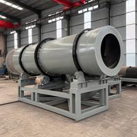 Enrobeur d'engrais direct usine Mingda, conception à tambour rotatif, haute automatisation, acier inoxydable 304 pour granulés continus