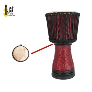 Instrumentos musicales de percusión, juego de batería africana tradicional, <span class=keywords><strong>djembe</strong></span>, materiales de madera, instrumentos musicales, tambores de juguete - Product Image 2