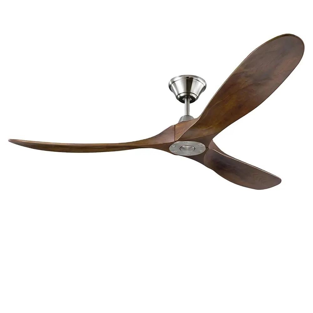 60 inch ceiling fan with wood leaf energy saving wall control ceiling fan without light is suitable for hotel family restaurant