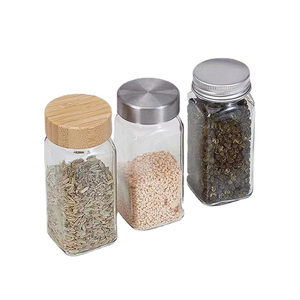 Botellas de condimentos de cocina vacías al por mayor tarro de especias de cristal de pimienta - Product Image 5