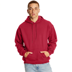 Mens 100% Recycled <b>Fabric</b> Oversize Blank Long Sleeve Soft Breathable Hoodie with Kangaroo Pocket - Product Image 1