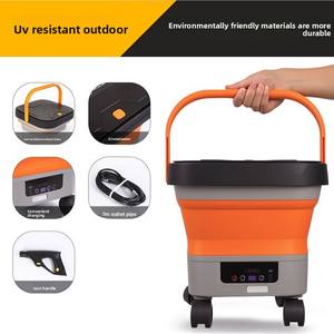 Laveuse de voiture sans fil haute pression à batterie lithium-ion, <span class=keywords><strong>pliable</strong></span>, portable, haute puissance, gadget de lavage de voiture multifonctionnel - Product Image 3