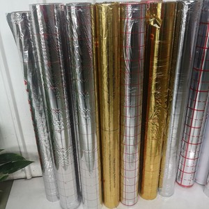 Film d'isolation en aluminium Hirotoku, largeur 500-2650 mm, protection thermique pour bâtiments, matériau réfléchissant pour chauffage par le sol - Product Image 5