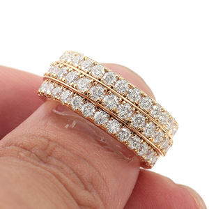 Fine Jewelry Custom Vvs <strong>Moissanite</strong> Diamond Gemstone <strong>Rings</strong> <strong>Men</strong> Wedding Engagement <strong>Ring</strong> Real Gold 18k 14k 10k 925silver <strong>Ring</strong> - Product Image 3